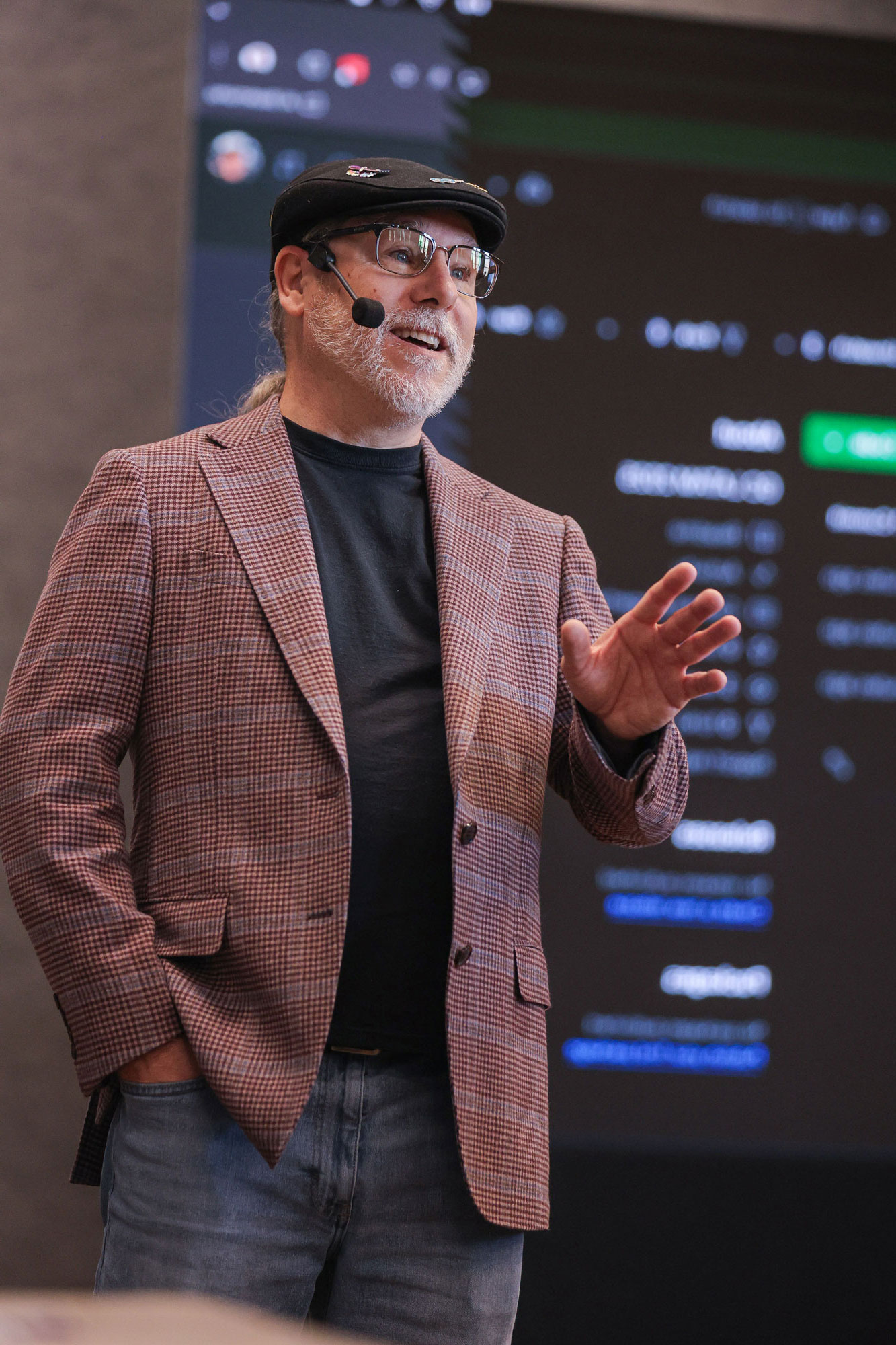 William Kennedy teaching a workshop